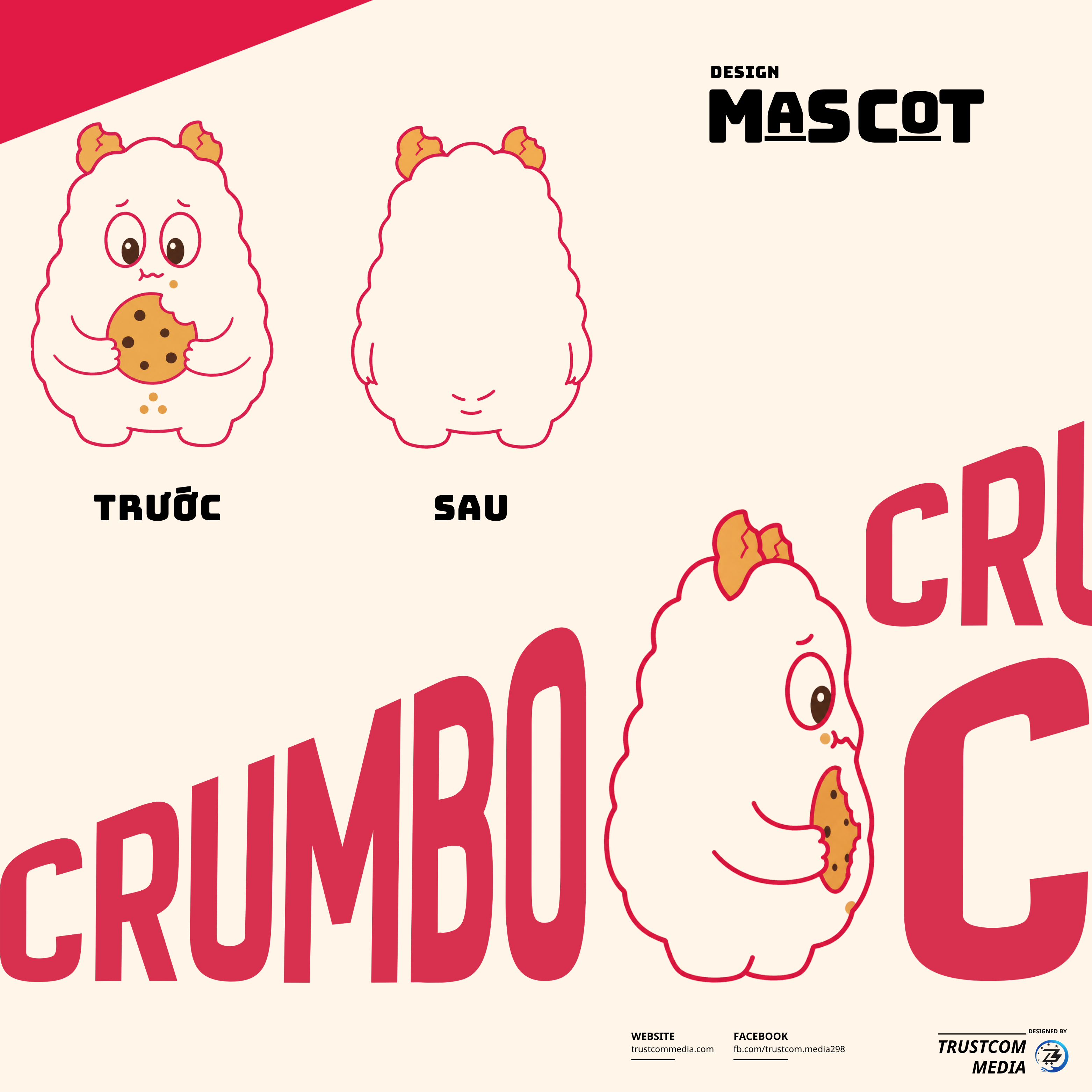 Mascot Crumbo - hình 2