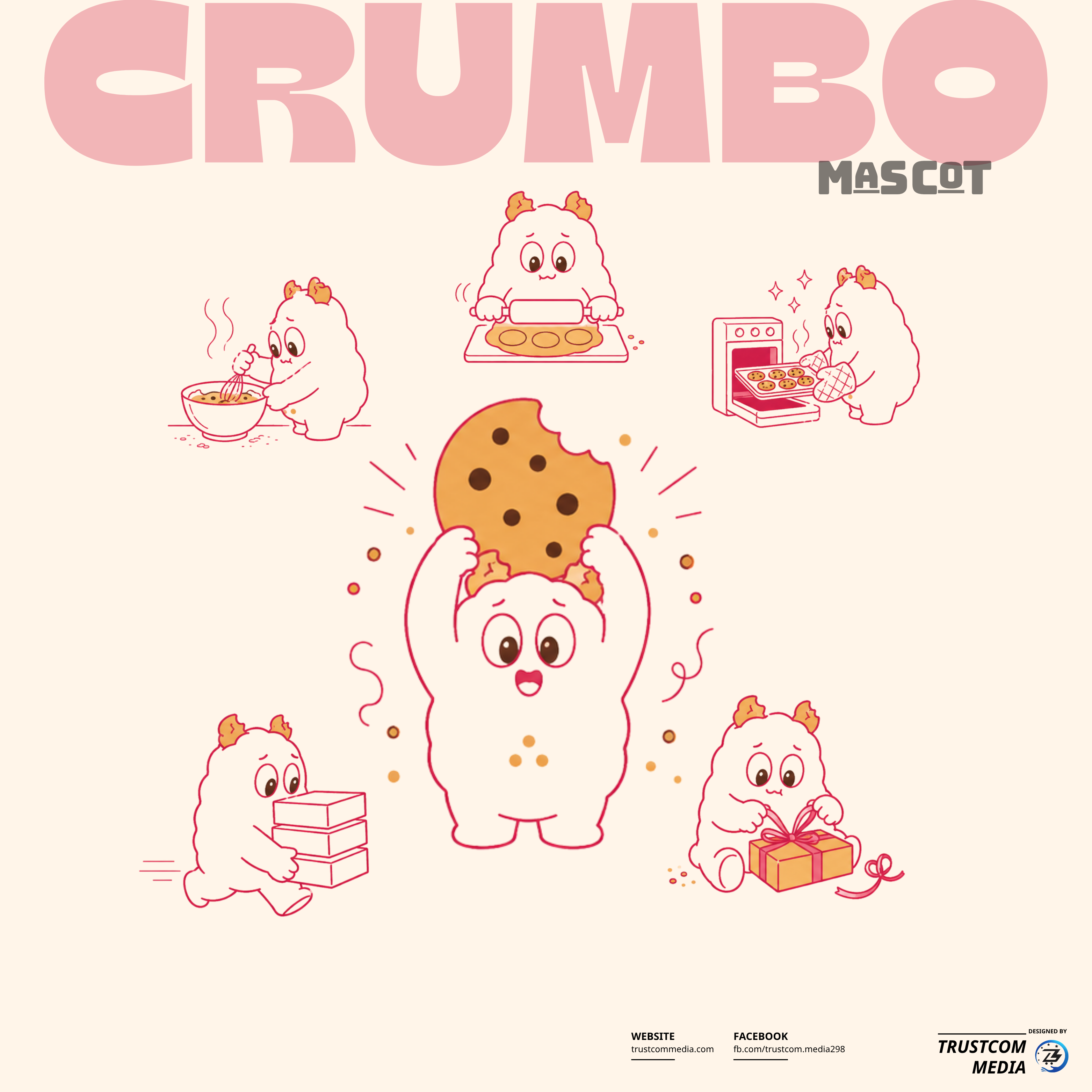 Mascot Crumbo - hình 3